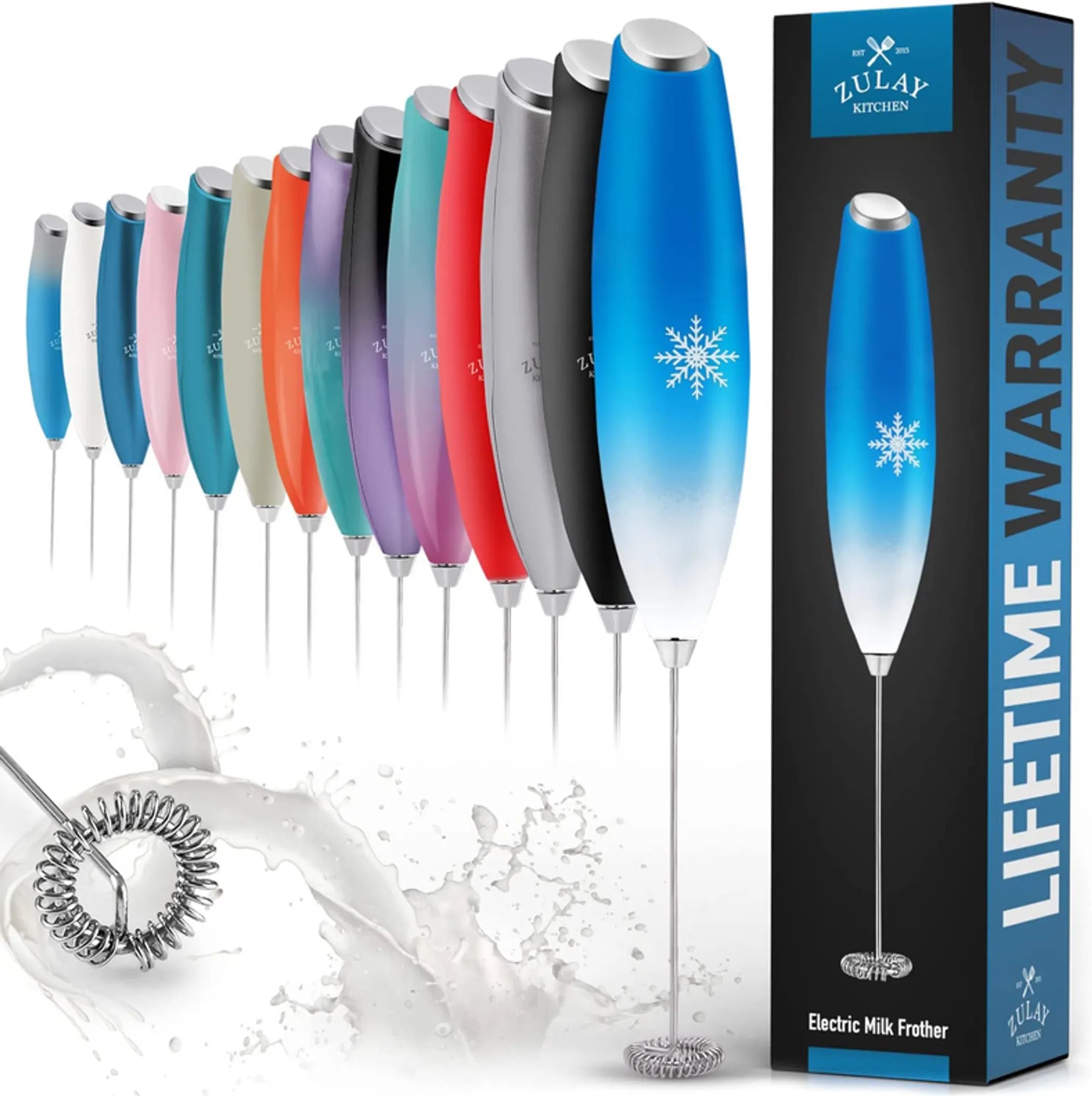 Classic Milk Frother With Stand