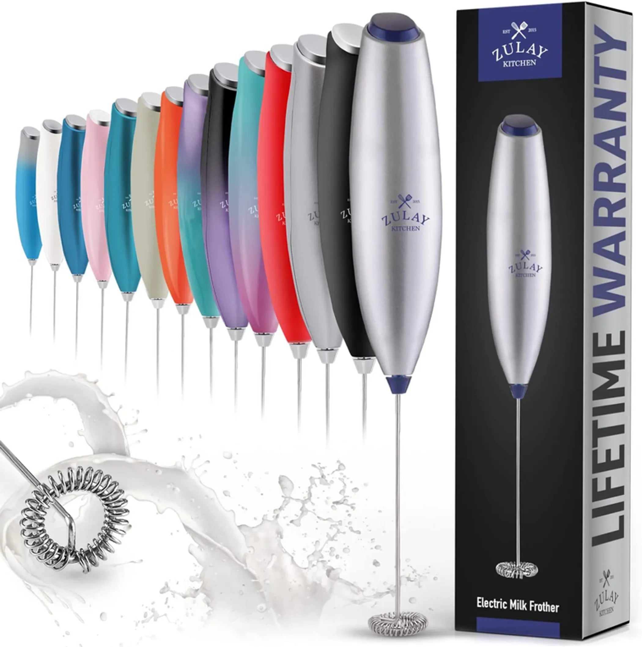 Classic Milk Frother With Stand