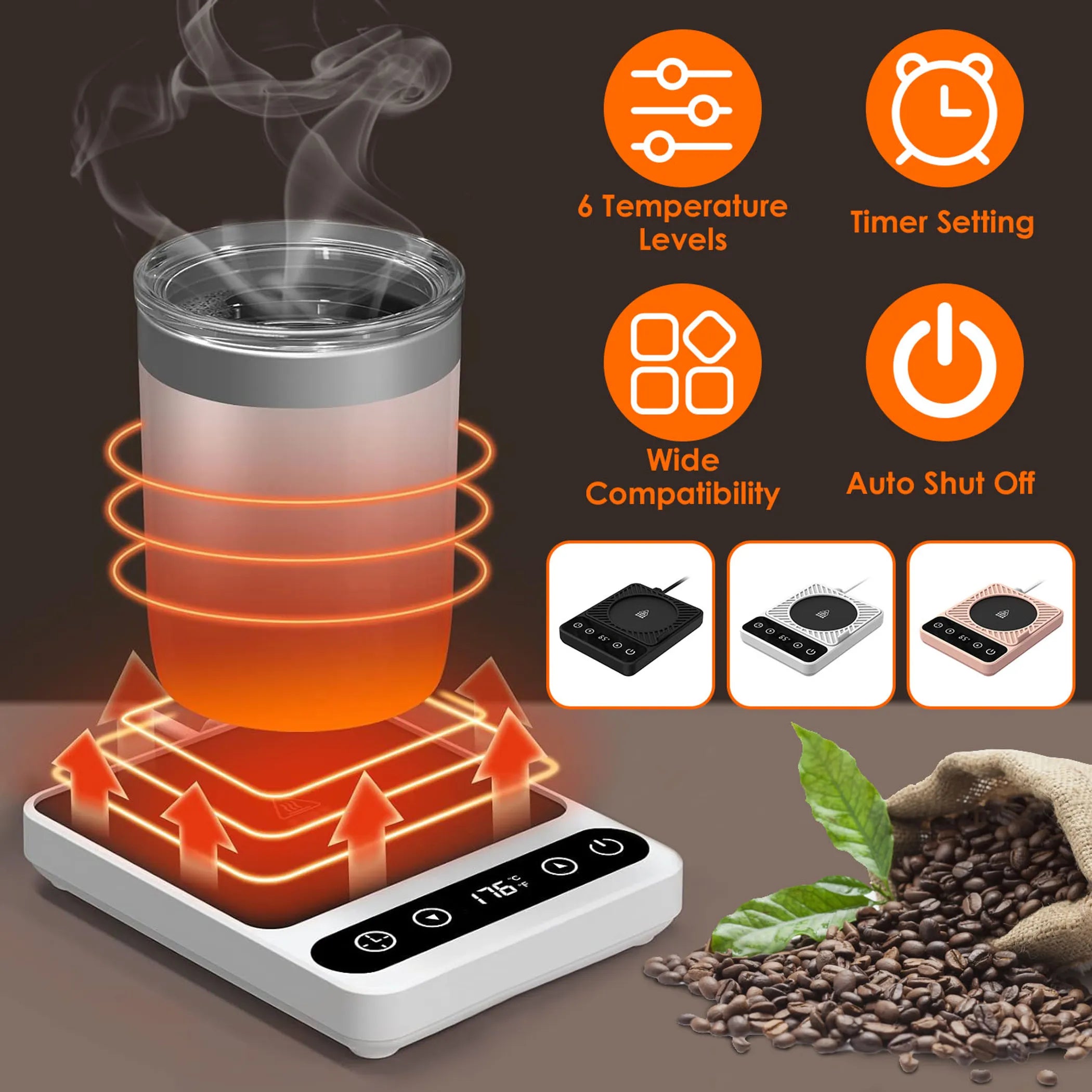 Desktop Electric Mug Warmer
