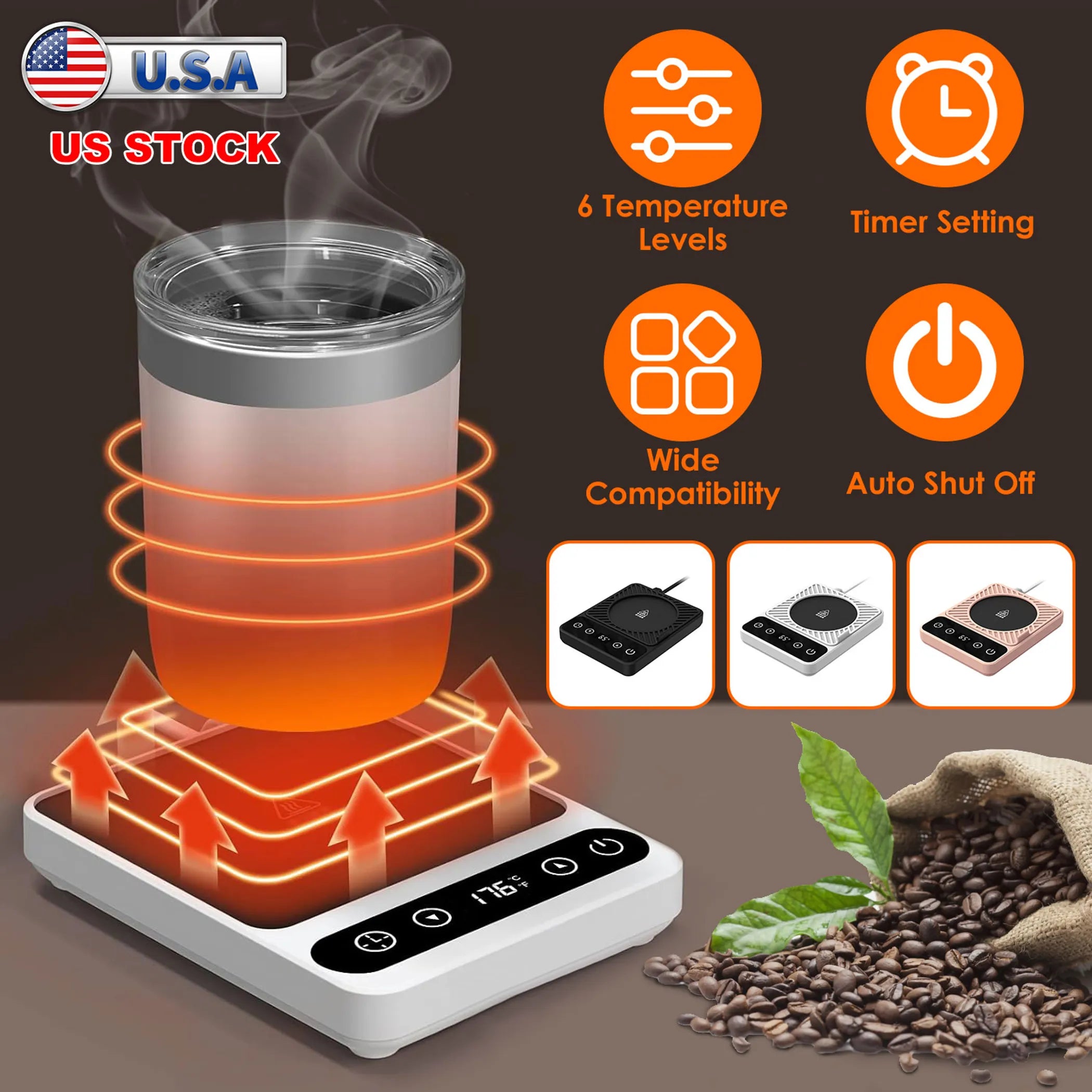 Desktop Electric Mug Warmer