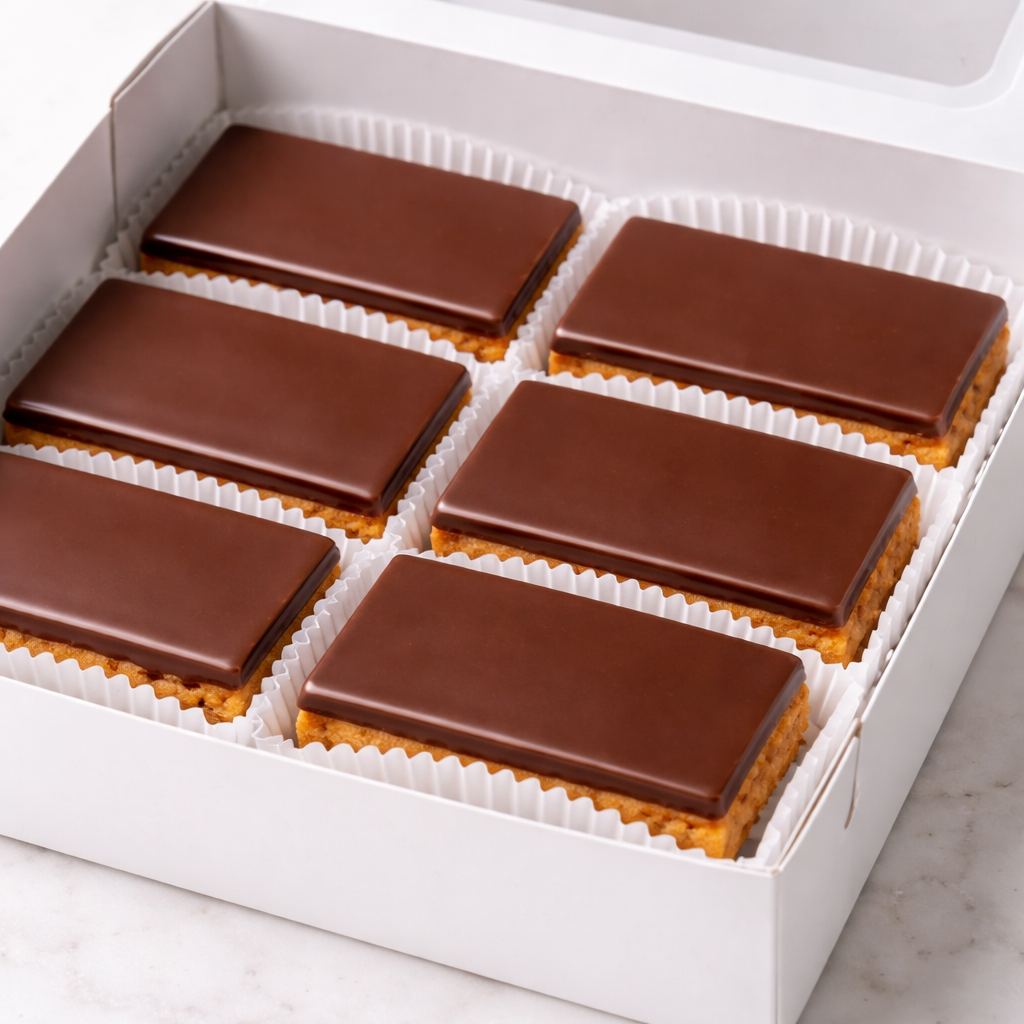 Peanutbutter Brownie w Milk Chocolate Ganache